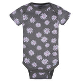 8-Pack Baby Girls Lavender Garden Onesies® Bodysuits-Gerber Childrenswear Wholesale