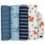 4-Pack Baby Boys Fox Flannel Receiving Blankets-Gerber Childrenswear Wholesale