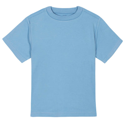Premium Short Sleeve Tee in Light Blue-Gerber Childrenswear Wholesale