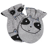 4-Pack Baby Boys Raccoon No Scratch Mittens-Gerber Childrenswear Wholesale