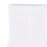 8-Pack Baby & Toddler White Wiggle-Proof™ Jersey Crew Socks-Gerber Childrenswear Wholesale