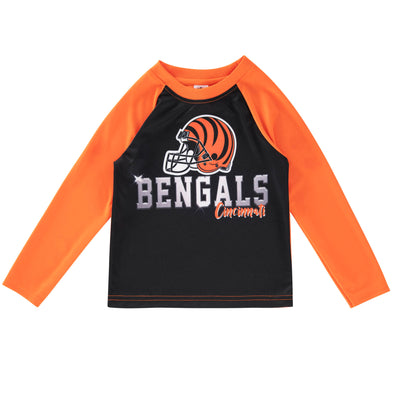 Cincinatti Bengals Toddler Boys Long Sleeve Tee Shirt-Gerber Childrenswear Wholesale