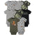 8-Pack Baby Boys Bear Short Sleeve Onesies® Brand Bodysuits-Gerber Childrenswear Wholesale