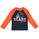 Chicago Bears Toddler Boys' Long Sleeve Tee-Gerber Childrenswear Wholesale