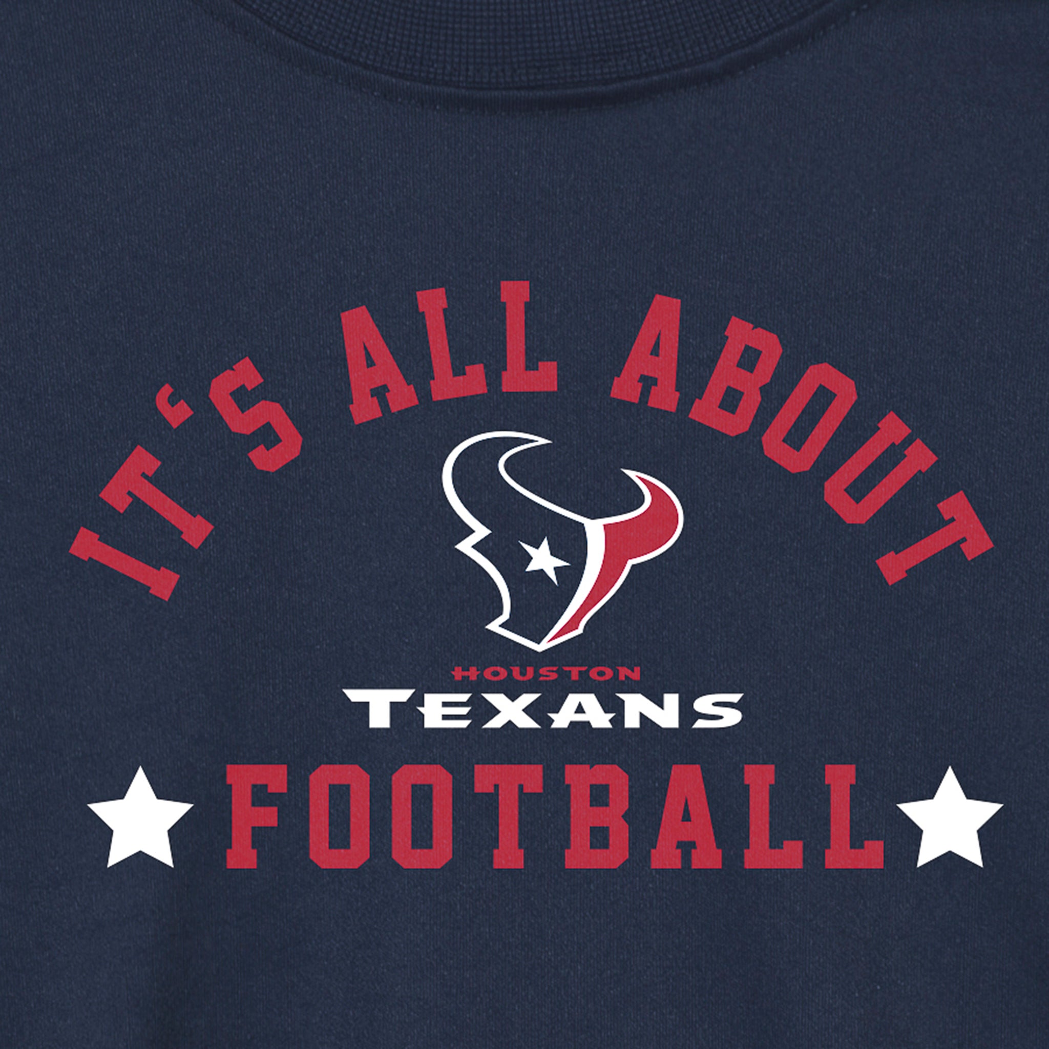 Houston Texans Long Sleeve Tee-Gerber Childrenswear Wholesale