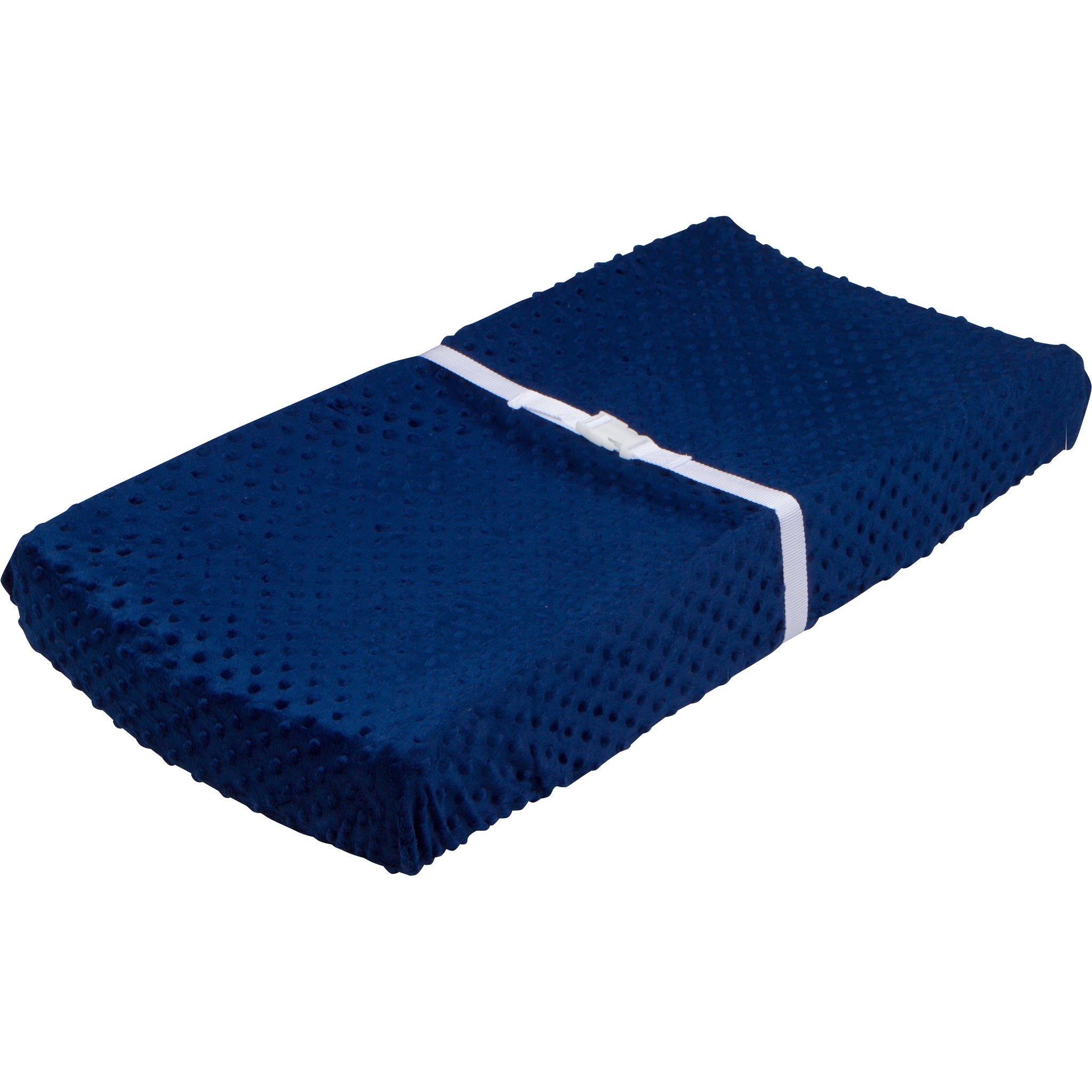 Baby Boys Dotted Navy Changing Pad Cover-Gerber Childrenswear Wholesale