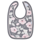 3-Piece Baby Girls Floral Bibs & Burp Set-Gerber Childrenswear Wholesale
