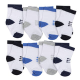 8-Pack Baby Boys Laces Jersey Socks-Gerber Childrenswear Wholesale