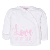 3-Piece Baby Girls Love Take Me Home Set-Gerber Childrenswear Wholesale