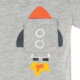 2-Piece Baby & Toddler Boys Blast Off Pocket Tee & Knit Shorts Set-Gerber Childrenswear Wholesale