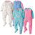 4-Pack Toddler Girls Bunnies & Princess Bear Blanket Sleepers-Gerber Childrenswear Wholesale