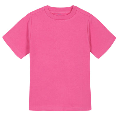 Premium Short Sleeve Tee in Hot Pink-Gerber Childrenswear Wholesale