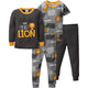 4-Piece Boys Lion Snug Fit Cotton Pajamas-Gerber Childrenswear Wholesale