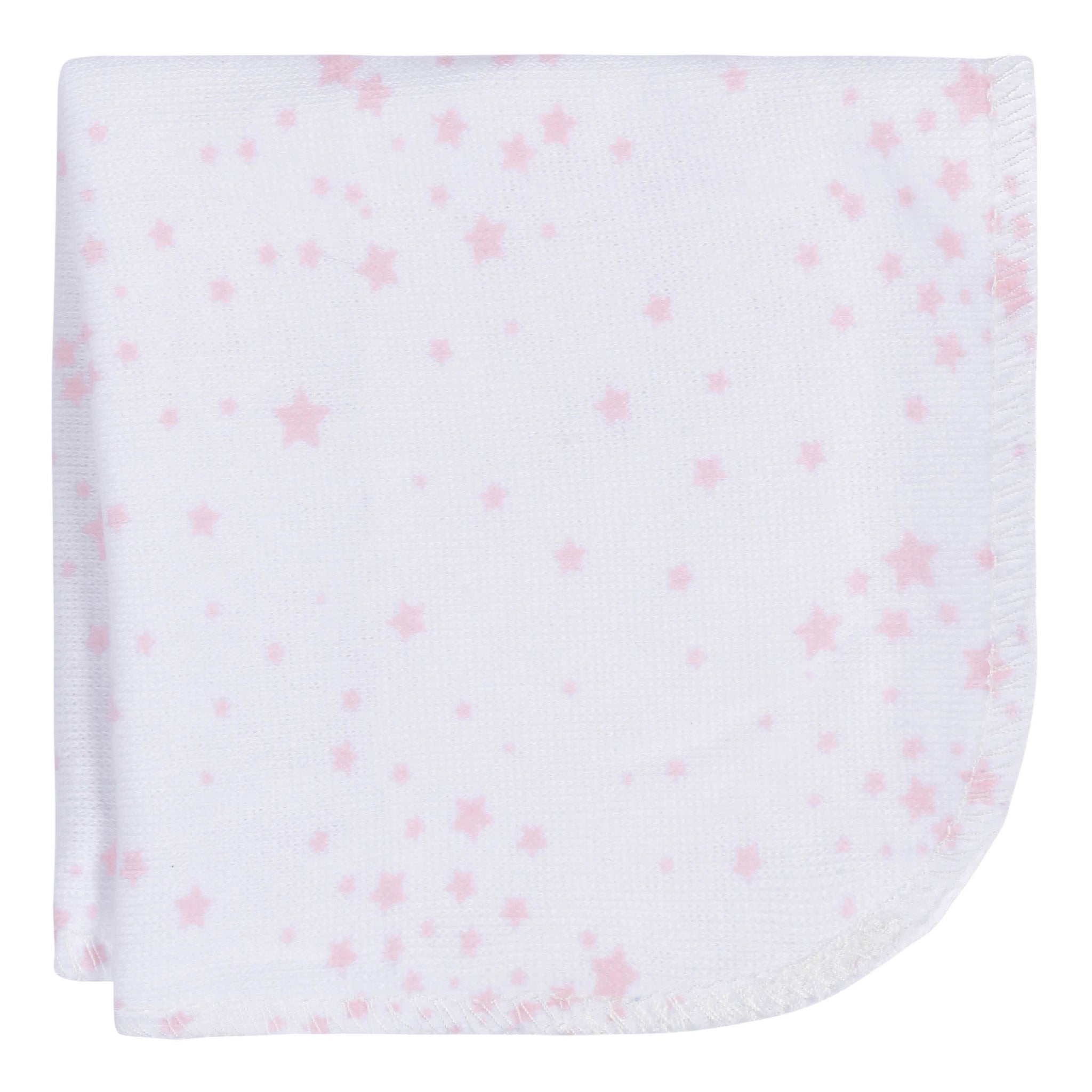 4-Pack Baby Girls Stars Washcloths-Gerber Childrenswear Wholesale