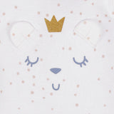 3-Pack Baby Girls Bear Fairy Long Sleeve Onesies® Bodysuits-Gerber Childrenswear Wholesale