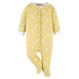 2-Pack Baby Girls Yellow Garden Sleep 'N Plays-Gerber Childrenswear Wholesale