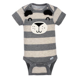 5-Pack Baby Boys Bear Short Sleeve Onesies® Bodysuits-Gerber Childrenswear Wholesale