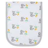 4-Pack Baby Neutral Baby Animals Terry Burp Cloths-Gerber Childrenswear Wholesale