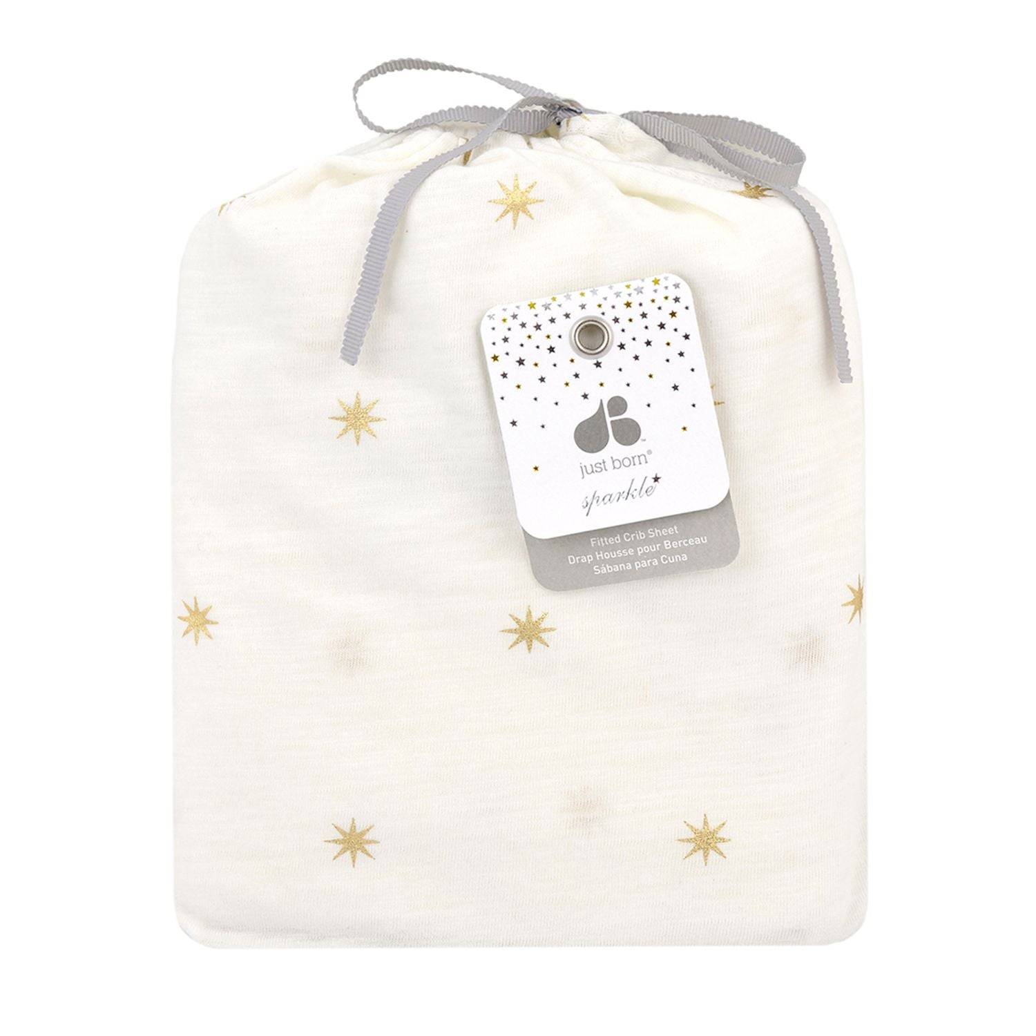 Baby Neutral Gold Burst Jersey Knit Crib Sheet-Gerber Childrenswear Wholesale