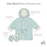 2-Piece Baby Boys Desert Cactus Bathrobe & Booties Set-Gerber Childrenswear Wholesale