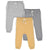 3-Pack Infant & Toddler Boys Mustard & Gray Joggers-Gerber Childrenswear Wholesale