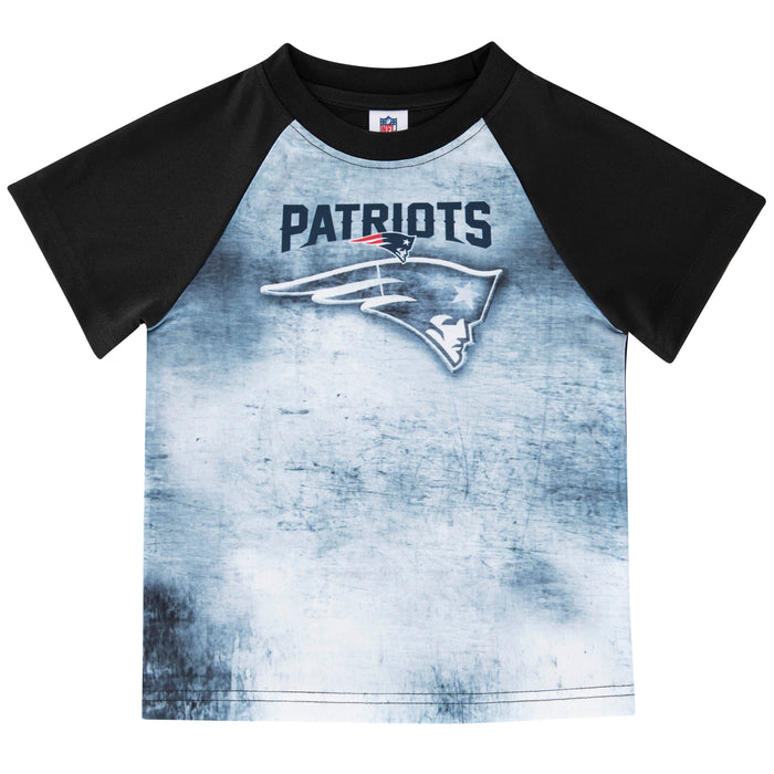 New England Patriots Toddler Boys Sublimated Tee-Gerber Childrenswear Wholesale