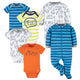 6-Piece Baby Boys Dog Onesies® Bodysuits & Sleep 'N Plays Set-Gerber Childrenswear Wholesale