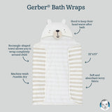 Baby Girls Ballerina Bath Wrap-Gerber Childrenswear Wholesale