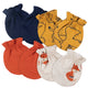 4-Pack Baby Boys Fox No Scratch Mittens-Gerber Childrenswear Wholesale