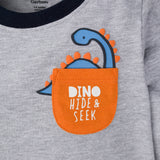 2-Piece Baby & Toddler Boys Dinosaurs Long Sleeve Shirt & Jogger Pants Set-Gerber Childrenswear Wholesale