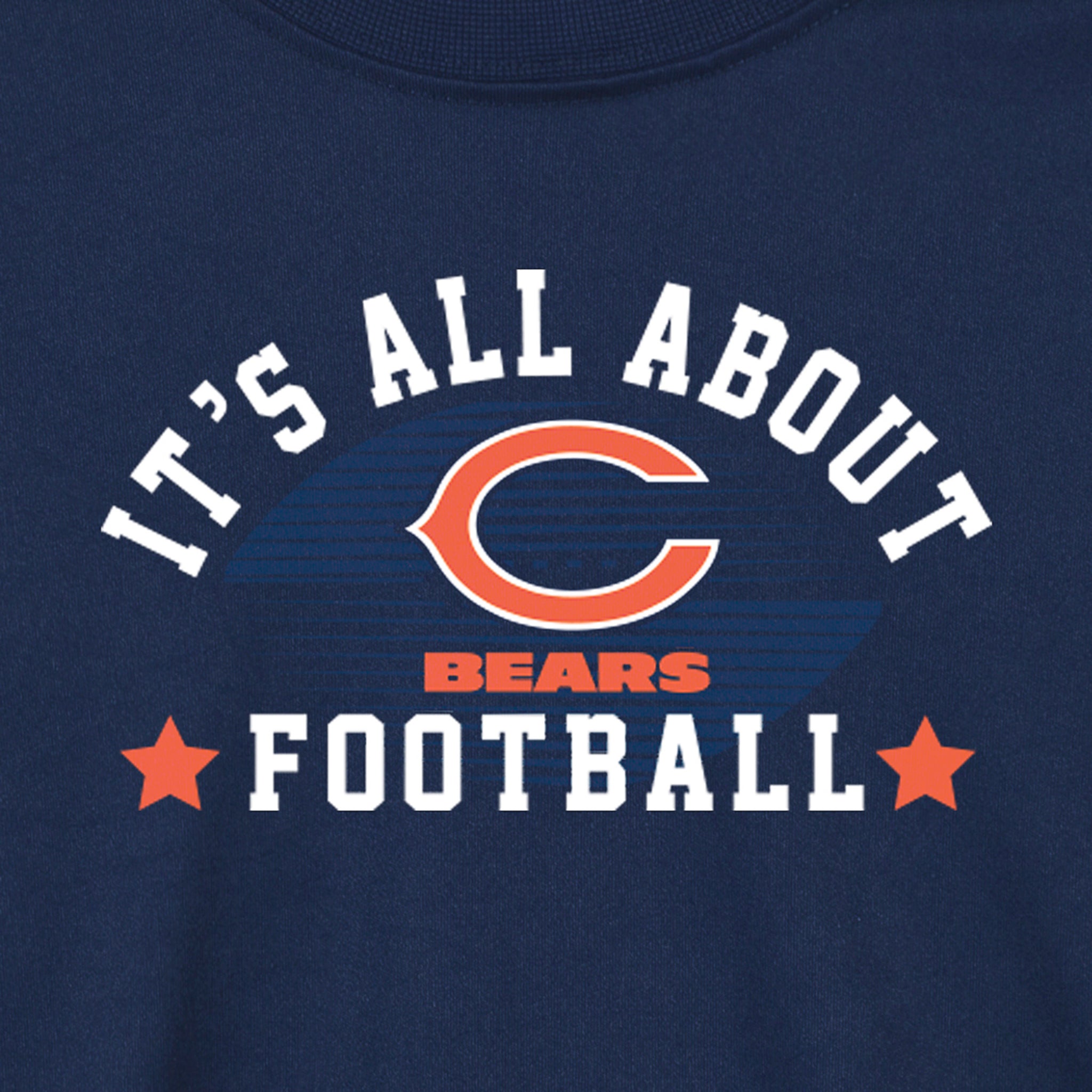 Chicago Bears Long Sleeve Tee-Gerber Childrenswear Wholesale