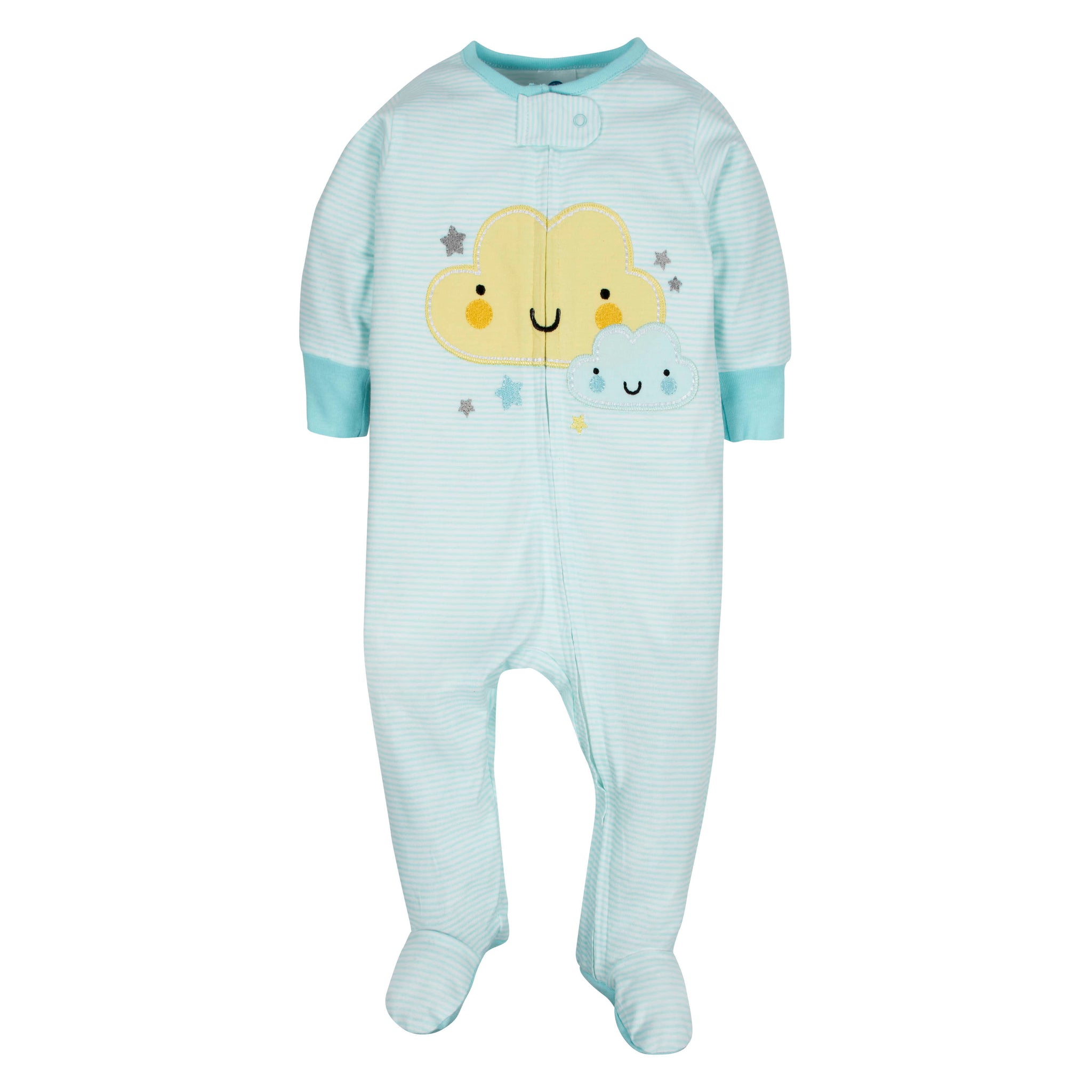 4-Pack Baby Neutral Clouds & Elephant Sleep 'n Plays-Gerber Childrenswear Wholesale