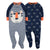 2-Pack Baby Boys Tiger Zip Front Sleep 'n Plays-Gerber Childrenswear Wholesale