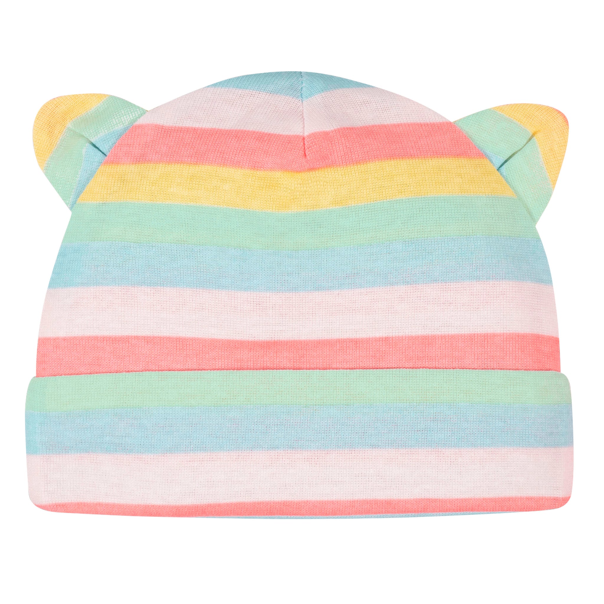 5-Pack Baby Girls Rainbow Caps-Gerber Childrenswear Wholesale