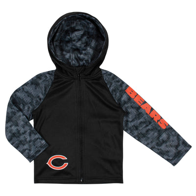 Toddler Boys Chicago Bears Hooded Jacket-Gerber Childrenswear Wholesale