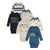 6-Pack Baby Boys Tiger Long Sleeve Onesies-Gerber Childrenswear Wholesale