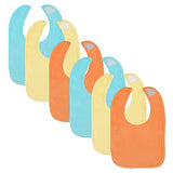 6-Pack Baby Neutral Bibs-Gerber Childrenswear Wholesale