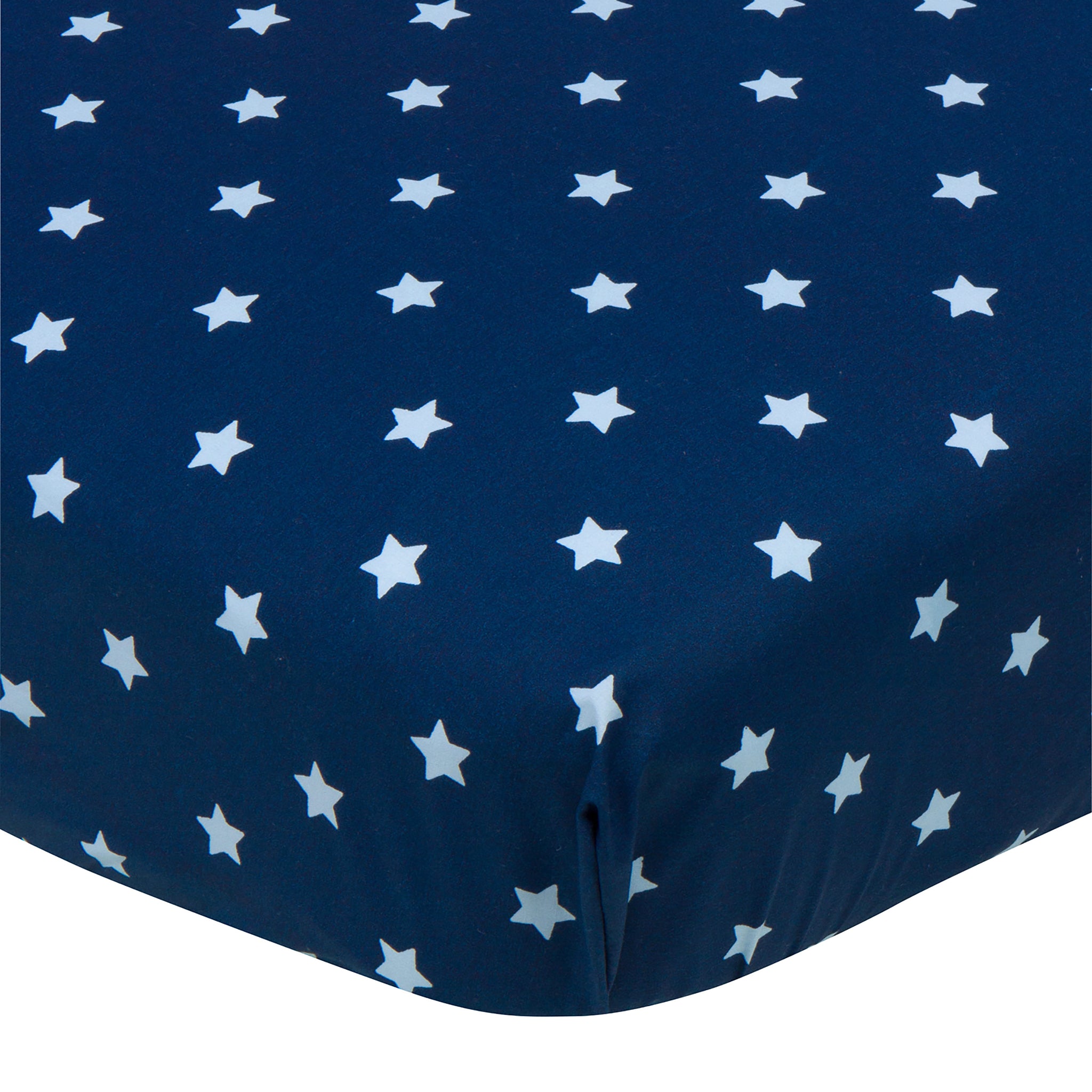 Baby Boys Stars Fitted Crib Sheet-Gerber Childrenswear Wholesale