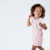 Infant & Toddler Pink Gauze Shortall-Gerber Childrenswear Wholesale