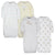 4-Pack Baby Neutral Clouds & Elephant Gowns-Gerber Childrenswear Wholesale