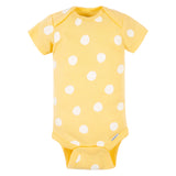 5-Pack Baby Girls Fox Short Sleeve Onesies Bodysuits-Gerber Childrenswear Wholesale