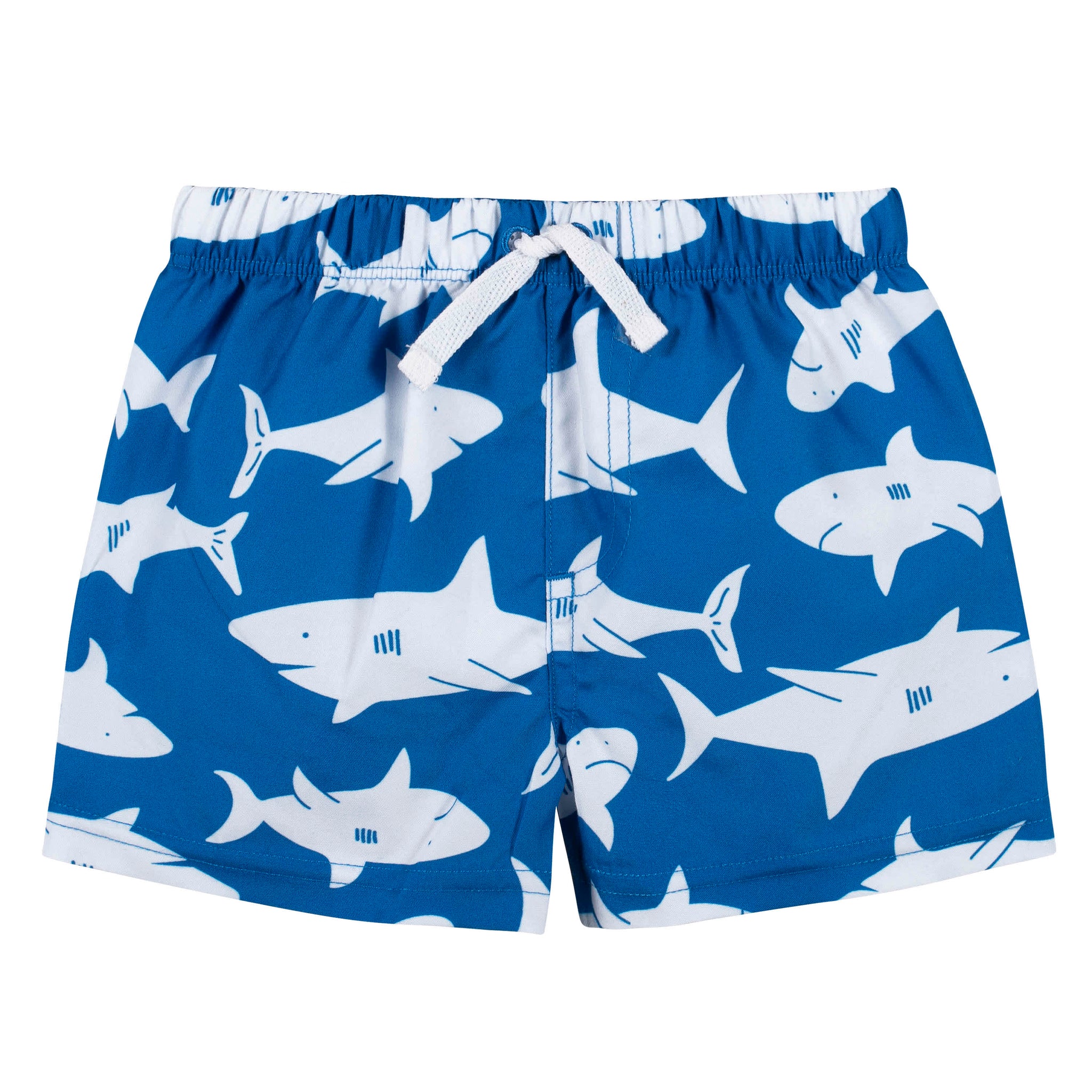 2-Piece Baby & Toddler Boys Shark Zone Rash Guard & Swim Trunks Set-Gerber Childrenswear Wholesale