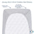 Baby Neutral White Fitted Crib Sheet-Gerber Childrenswear Wholesale