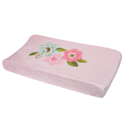 Baby Girls Blossom Changing Pad Cover-Gerber Childrenswear Wholesale