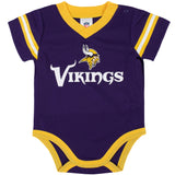 Minnesota Vikings Bodysuit-Gerber Childrenswear Wholesale