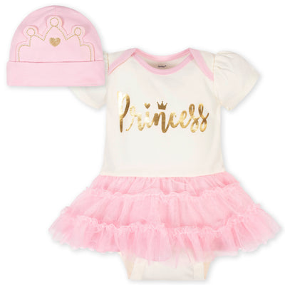 2-Piece Baby Girls Princess Tutu Bodysuit and Cap Set-Gerber Childrenswear Wholesale