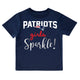 New York Patriots Toddler Girls' Short Sleeve Tee-Gerber Childrenswear Wholesale