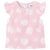 Infant & Toddler Girls Pink Floral Gauze Flutter Sleeve Top-Gerber Childrenswear Wholesale