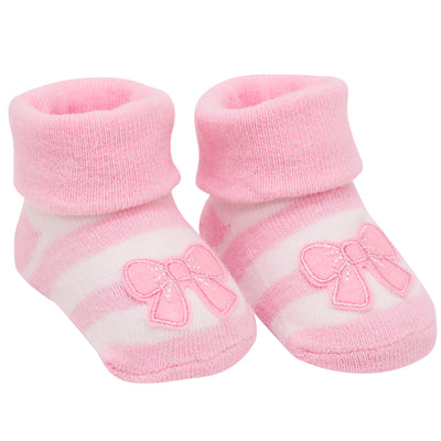 Girls Jersey Bootie Socks-Gerber Childrenswear Wholesale