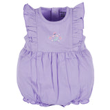3-Pack Baby Girls Rainbow Floral Rompers-Gerber Childrenswear Wholesale